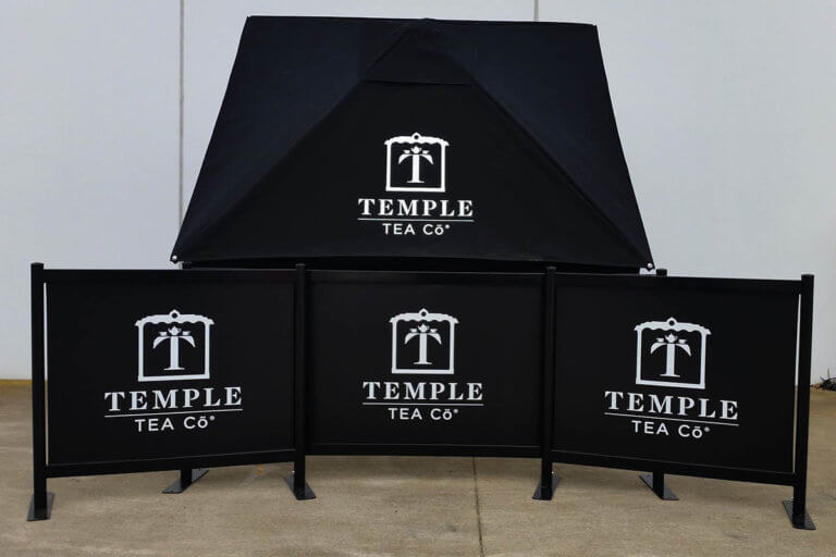 Cafe Pro Umbrella - Temple Tea Co